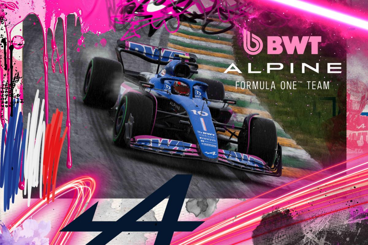 Alpine F1 Pink