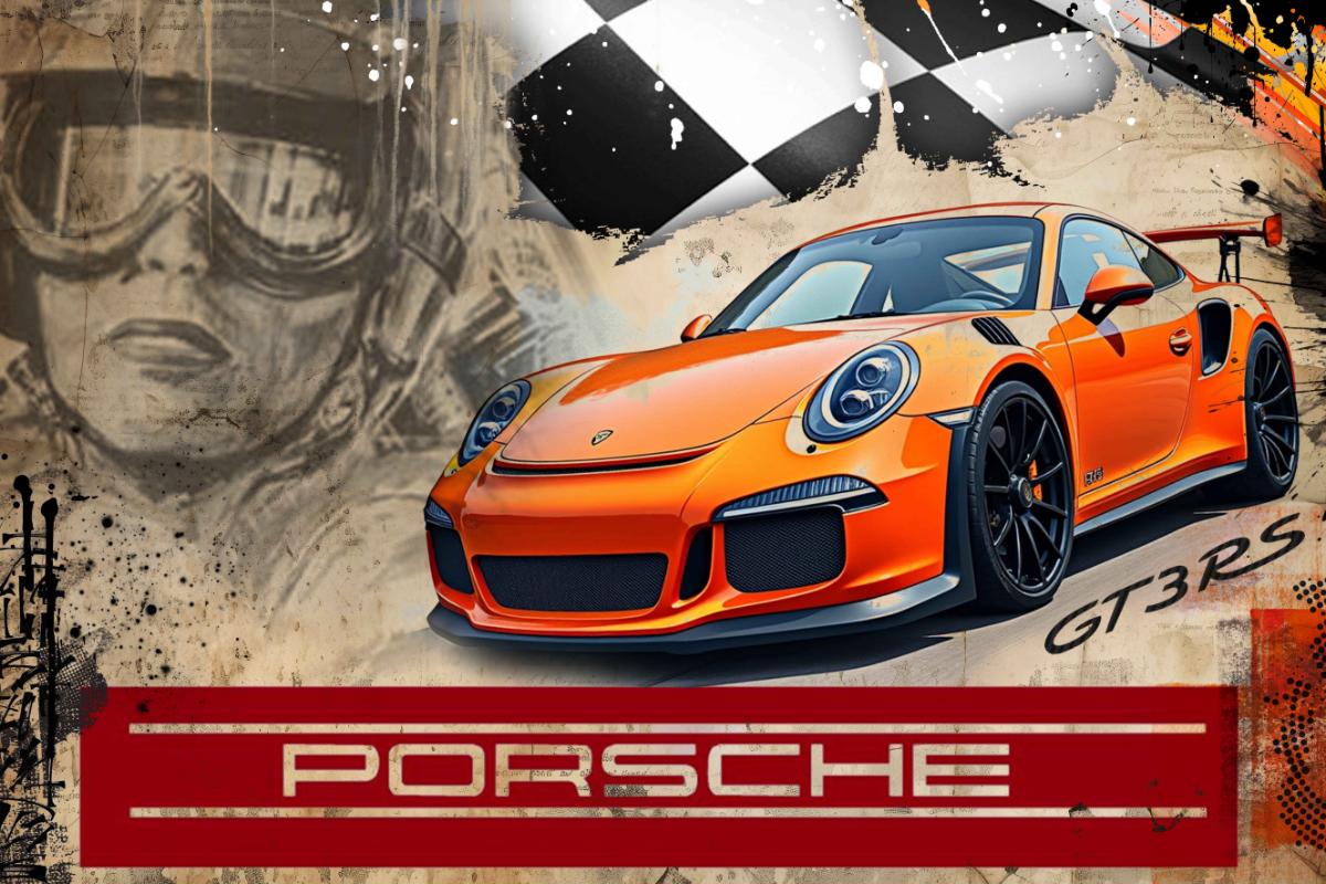 GT3 RS Orange Miami
