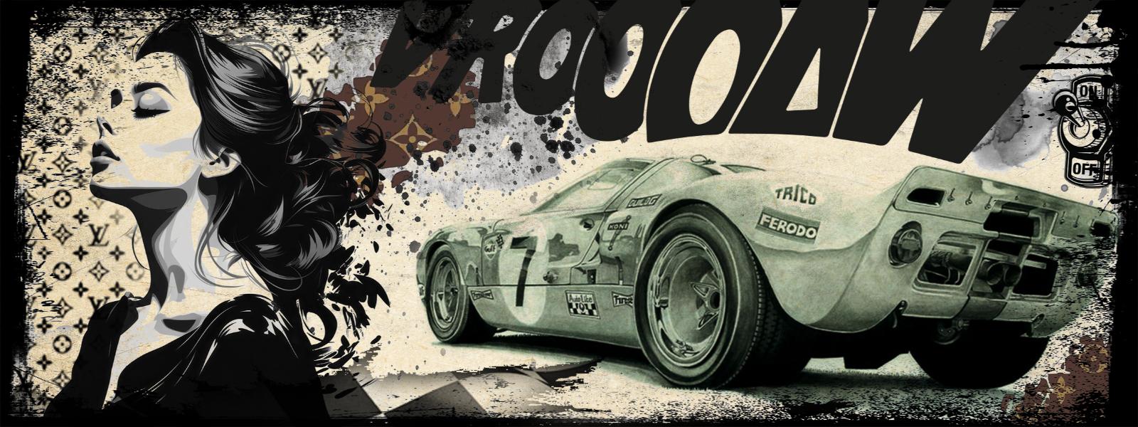 GT40 Girl Pano