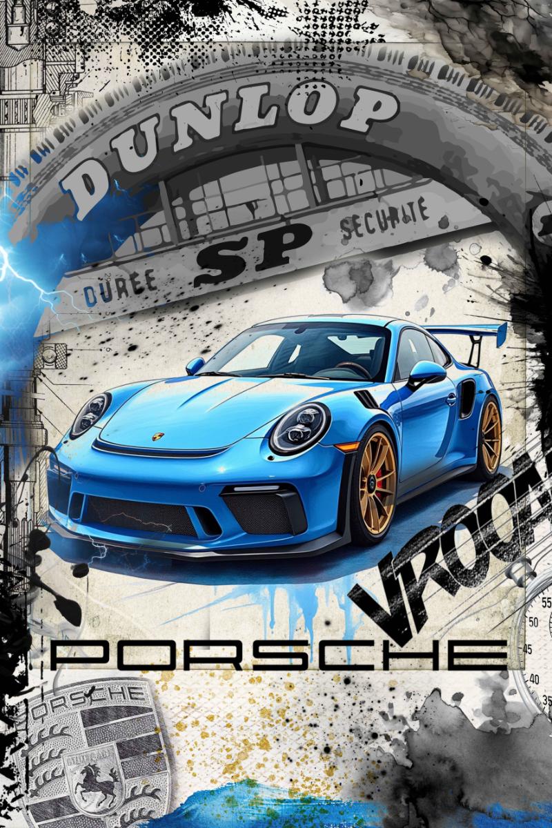 Blue GT3 RS 2025