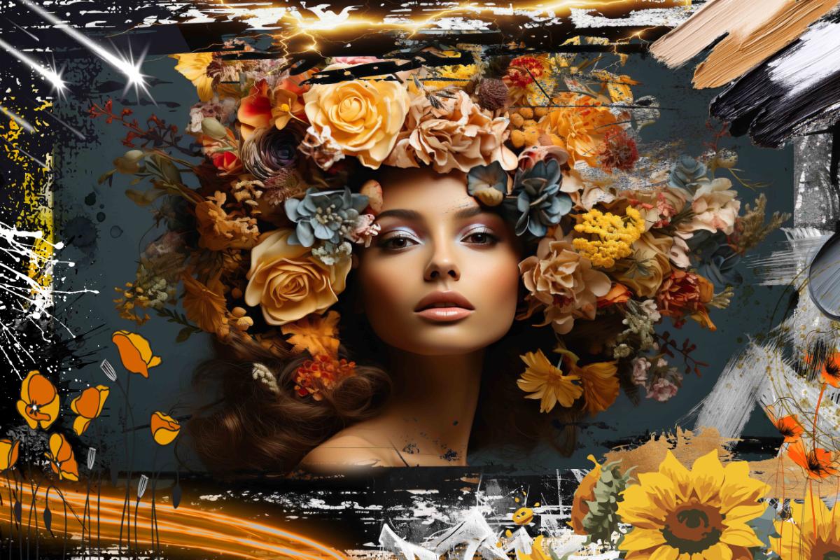 Flower Bomb Girl