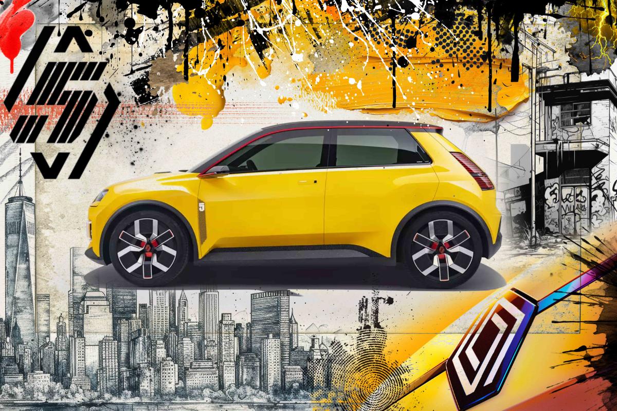 Renault 5 Jaune
