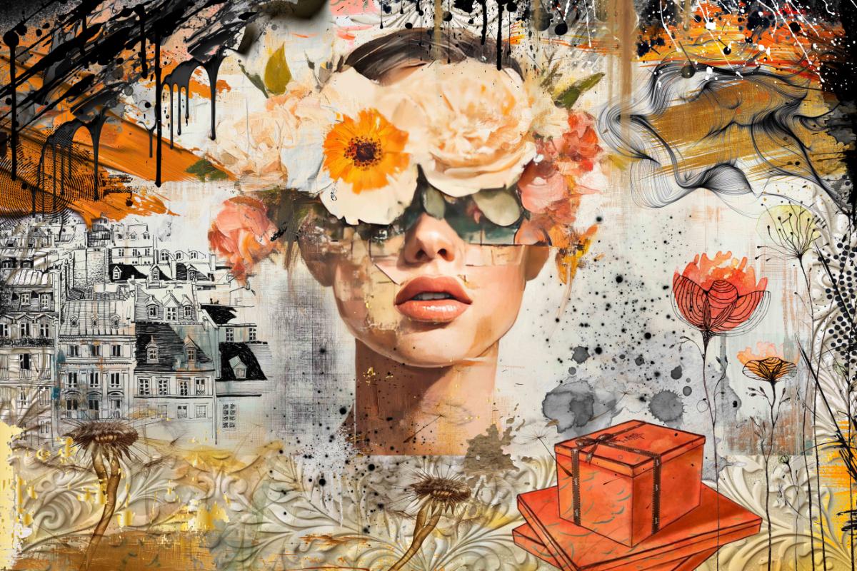 Street Girl Flowers